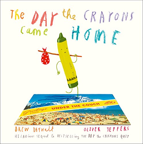 Book Cover DAY THE CRAYONS CAME HOME- PB+