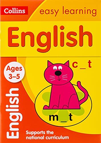 Book Cover English Ages 3-5: New Edition (Collins Easy Learning Preschool)