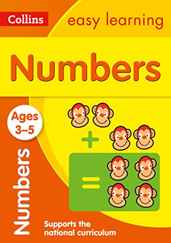 Book Cover Numbers: Ages 3-5 (Collins Easy Learning Preschool)
