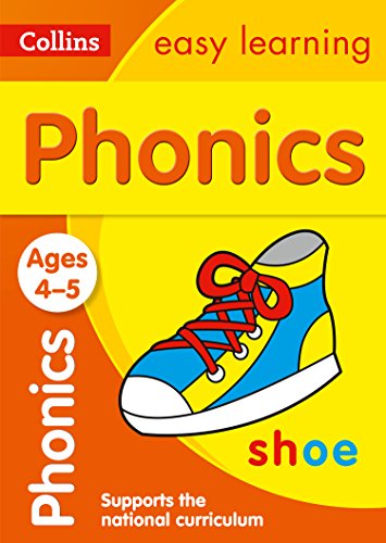 Book Cover Phonics: Ages 4-5 (Collins Easy Learning Preschool)