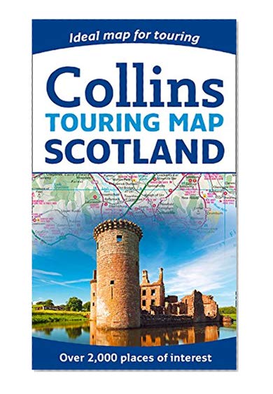 Book Cover Scotland Touring Map