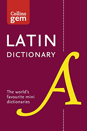 Book Cover Collins Latin Dictionary: Gem Edition (Collins Gem)