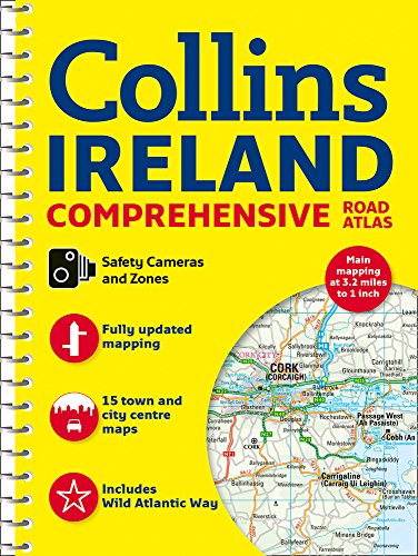 Book Cover Collins Ireland Comprehensive Road Atlas