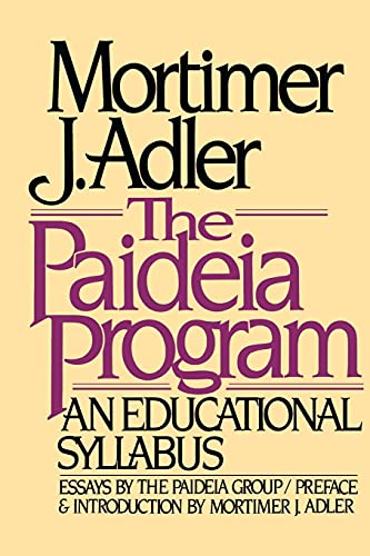 Book Cover Paideia Program