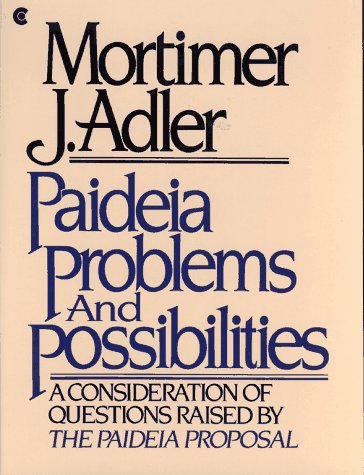 Book Cover Paideia Problems & Possibilities