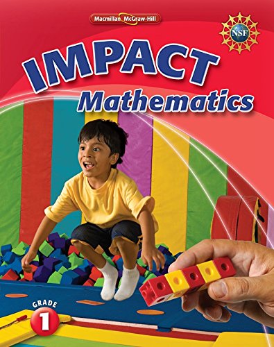 Book Cover Math Connects, Grade 1, IMPACT Mathematics, Student Edition