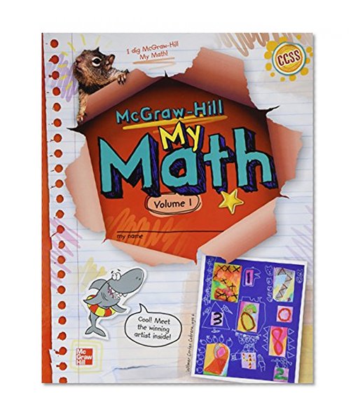 Book Cover McGraw-Hill My Math, Grade 1, Student Edition, Volume 1 (ELEMENTARY MATH CONNECTS)