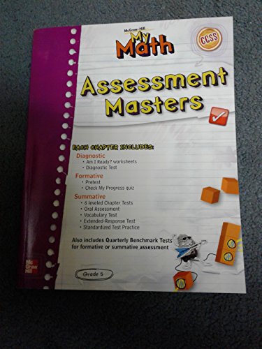 My Math Assessment Masters Grade 5