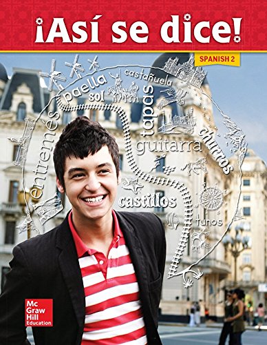 Book Cover Asi se dice! Level 2, Student Edition (SPANISH)