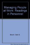 Managing People at Work: Readings in Personnel