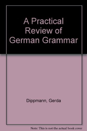 Book Cover A practical review of German grammar