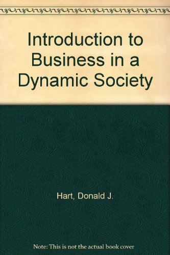 Book Cover Introduction to Business in a Dynamic Society