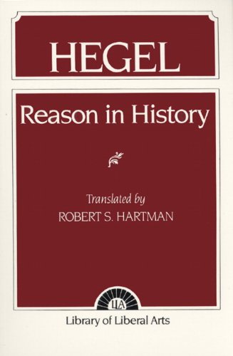 Book Cover Hegel: Reason in History