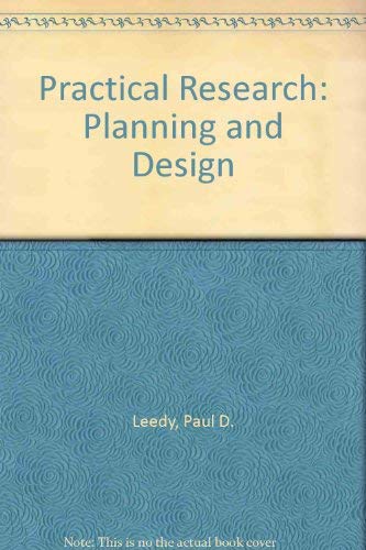 Book Cover Practical research: planning and design
