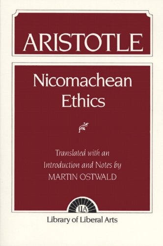 Book Cover Nicomachean Ethics