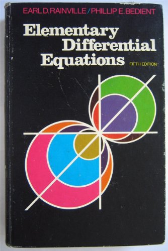 Elementary Differential Equations