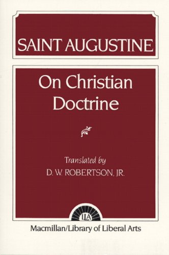 Book Cover Saint Augustine: On Christian Doctrine