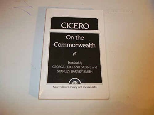 Cicero: On the Commonwealth