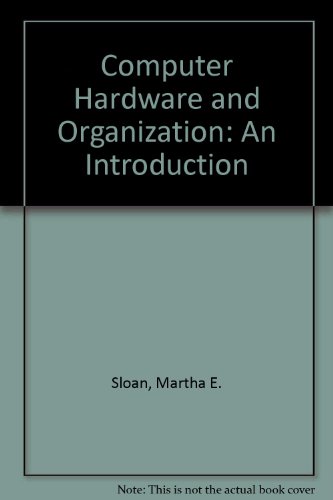 Book Cover Computer Hardware and Organization: An Introduction