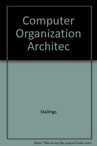 Book Cover Computer Organization Architec