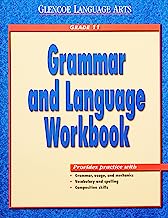 Book Cover Glencoe Language Arts Grammar and Language Workbook Grade 11