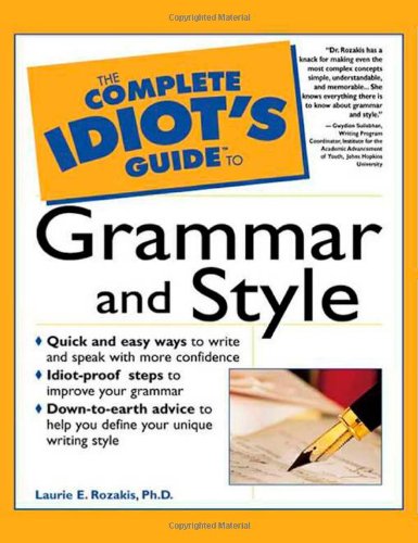 Book Cover The Complete Idiot's Guide to Grammar and Style