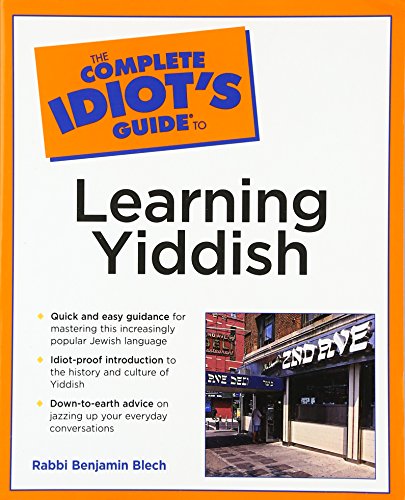 Book Cover Complete Idiot's Guide to Learning Yiddish