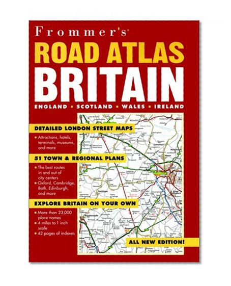 Book Cover Frommer's Road Atlas Britain