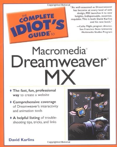 Book Cover The Complete Idiot's Guide to Macromedia Dreamweaver MX