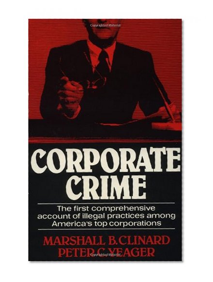 Book Cover Corporate Crime (Law and Society Series)