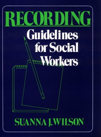 Book Cover Recording Guidelines for Social Workers
