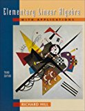 Elementary Linear Algebra with Applications. Third Edition