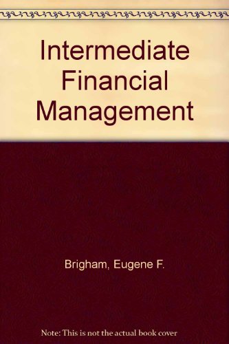 Book Cover Intermediate Financial Management