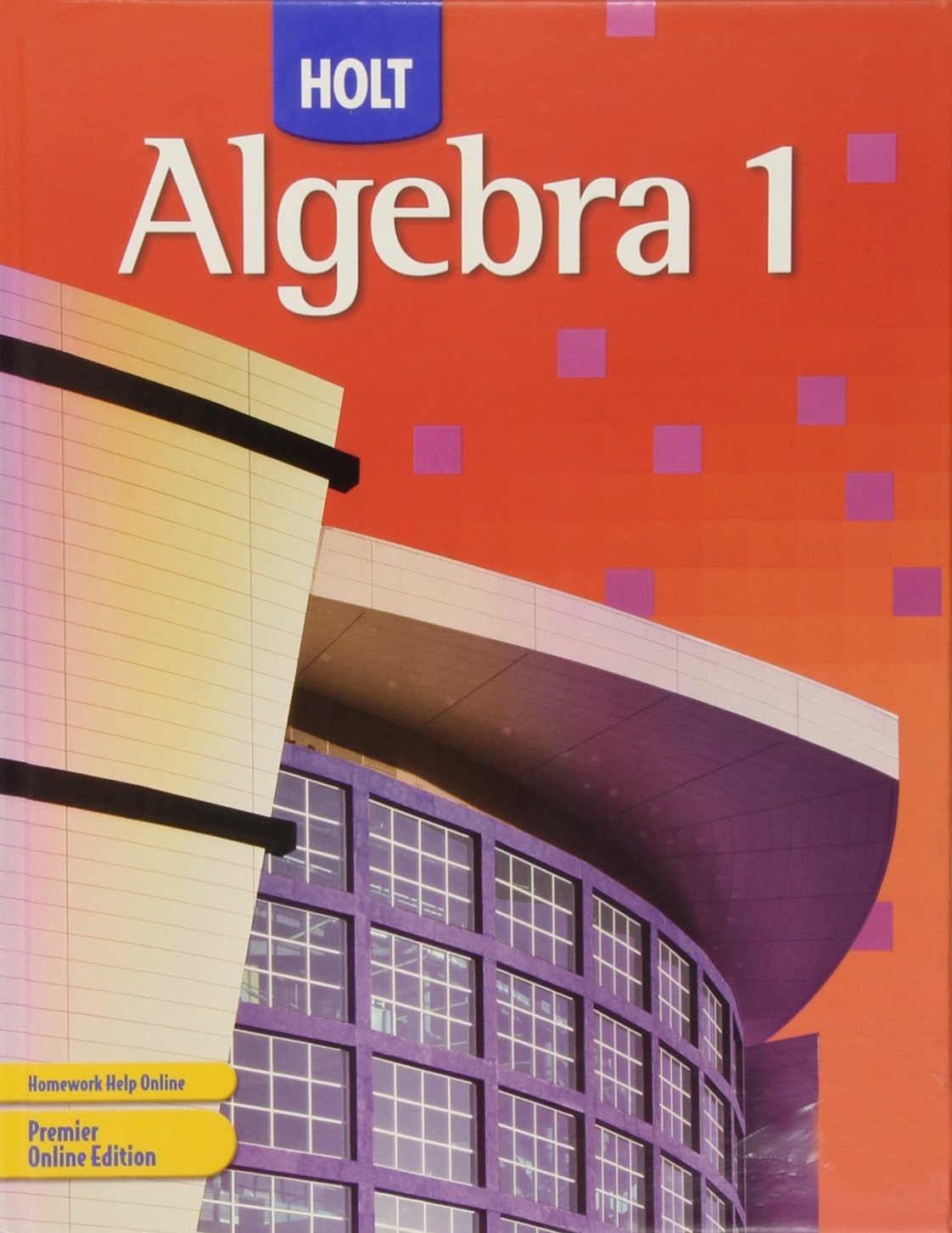 Book Cover Holt Algebra 1: Student Edition 2007