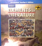 Elements of Literature: Introductory Course (Annotated Teacher's Edition)
