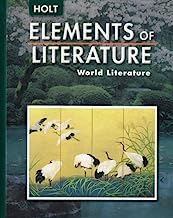Book Cover Elements of Literature: Student Edition World Literature 2006