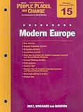 Holt Western World People, Places, and Change Chapter 15 Resource File: Modern Europe