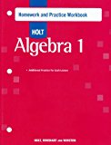 Holt Algebra 1 Homework and Practice Workbook