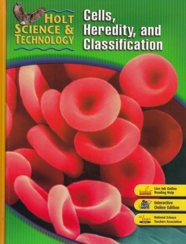 Book Cover Holt Science & Technology: Cells, Heredity, and Classification Short Course C
