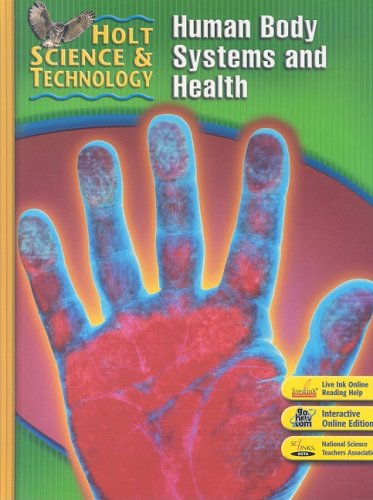 Book Cover Holt Science & Technology: Student Edition (D) Human Body Systems and Health 2007