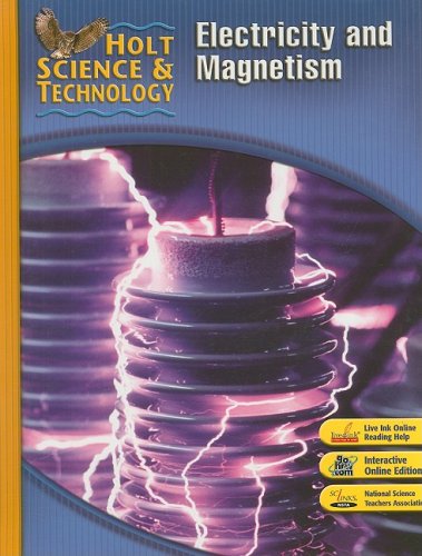 Book Cover Holt Science & Technology: Electricity and Magnetism Short Course N