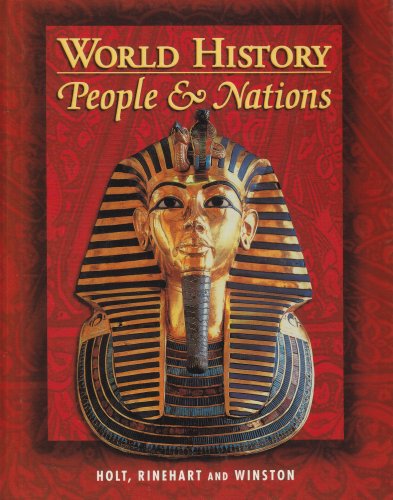 Book Cover Holt World History: People and a Nation: Student Edition Grades 9-12 2000