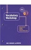 Vocabulary Workshop: Sixth Course
