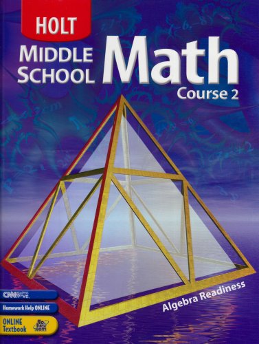 Holt Mathematics: Student Edition Course 2 2004