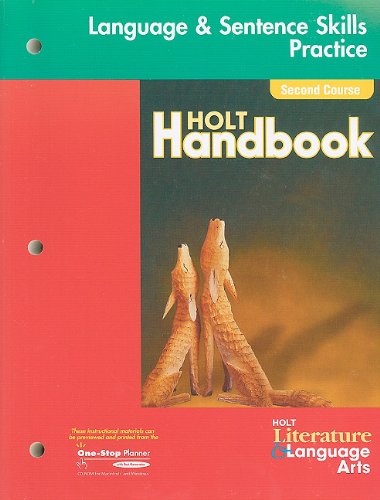 Book Cover Holt Literature and Language Arts California: Language Skills Practice Grade 8