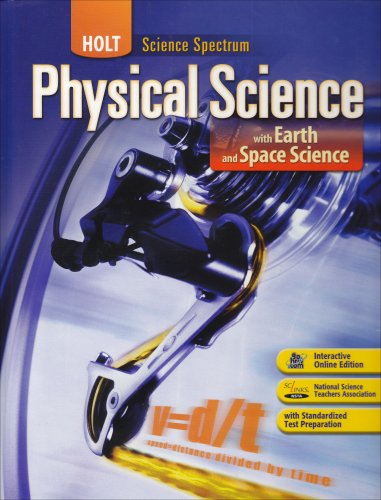 Book Cover Holt Science Spectrum: Physical Science with Earth and Space Science: Student Edition 2008