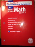 Are You Ready Intervention and Enrichment Middle School Math Course 1