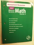 Assessment Resources (Holt Middle School Math Course 3)