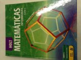 Holt Mathematics: Spanish Student Edition Course 3 2004