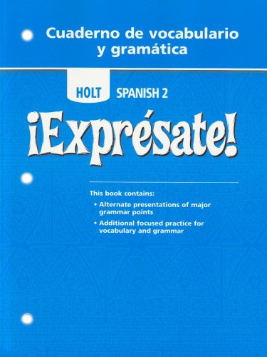 Book Cover Expresate: Level 2 - Cuaderno de vocabulario y gramatica